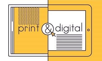 Why digital and print advertising work well together